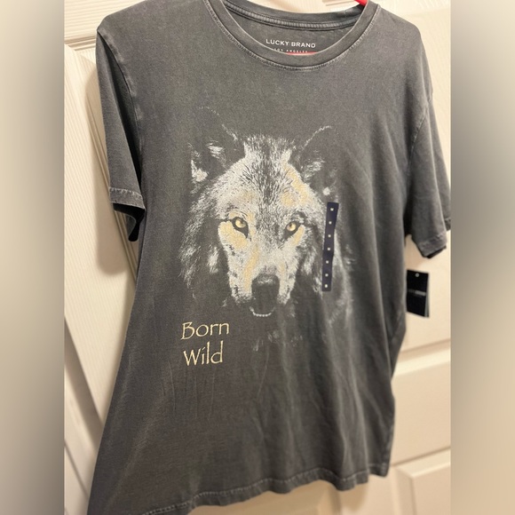 SUPER SOFT - Lucky Brand Tee - Born Wild - Picture 2 of 5